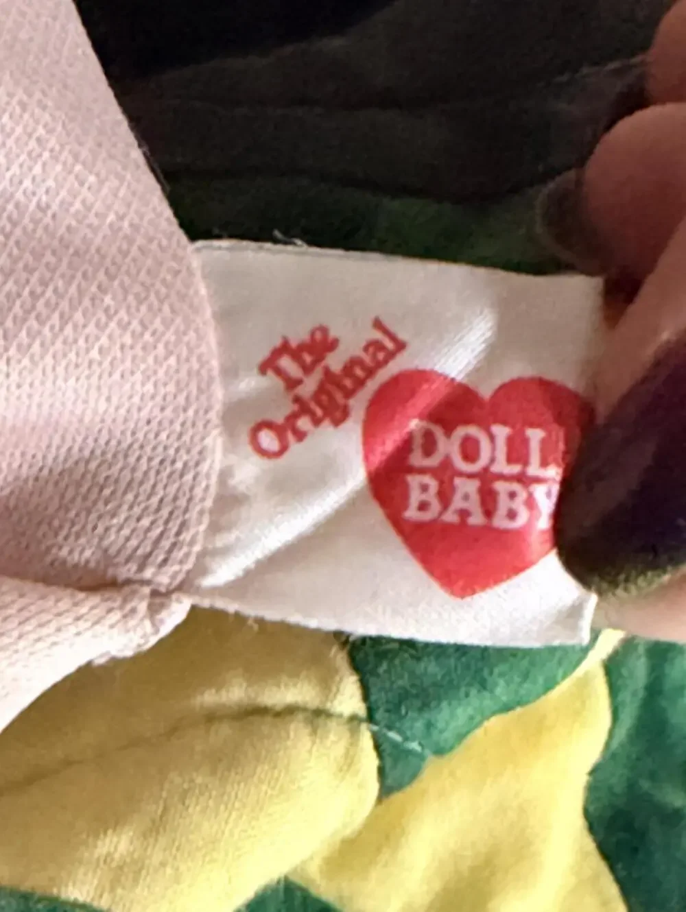 Rate Vintage Fibre-Craft Doll Baby  Yarn Hair Boy Doll Brown Hair